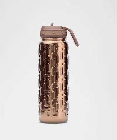 Lululemon Back To Life Sport Bottle 24oz Straw Lid