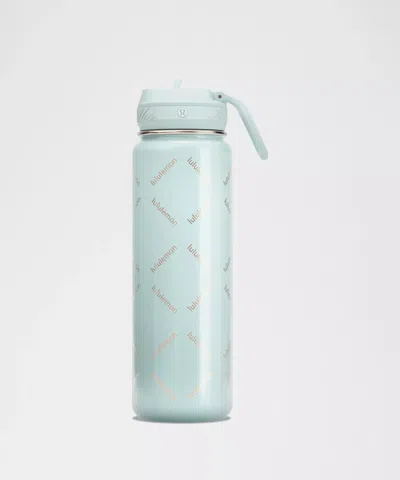 Lululemon Back To Life Sport Bottle 24oz Straw Lid