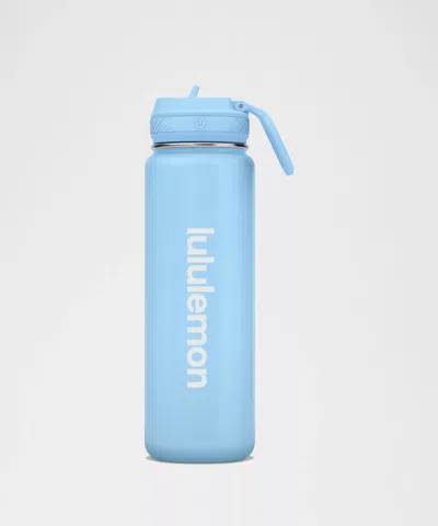 Lululemon Back To Life Sport Bottle 24oz Straw Lid