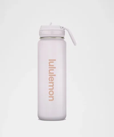 Lululemon Back To Life Sport Bottle 24oz Straw Lid