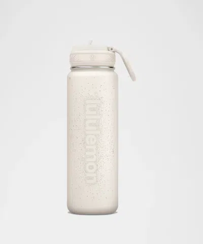 Lululemon Back To Life Sport Bottle 24oz Straw Lid