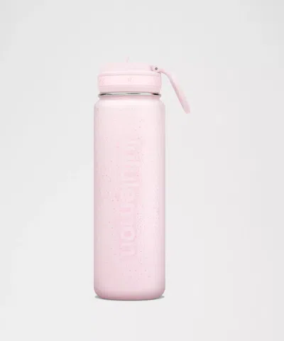 Lululemon Back To Life Sport Bottle 24oz Straw Lid
