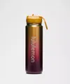 Lululemon Back To Life Sport Bottle 24oz Straw Lid In Multi