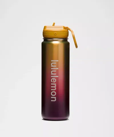 Lululemon Back To Life Sport Bottle 24oz Straw Lid