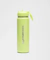 Lululemon Back To Life Sport Bottle 24oz Straw Lid Shine