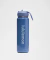Lululemon Back To Life Sport Bottle 24oz Straw Lid Shine