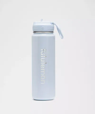 Lululemon Back To Life Sport Bottle 24oz Straw Lid Shine