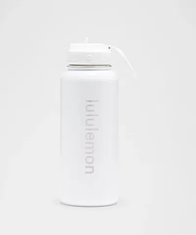 Lululemon Back To Life Sport Bottle 32oz Straw Lid