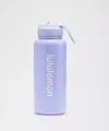 Lululemon Back To Life Sport Bottle 32oz Straw Lid Shine