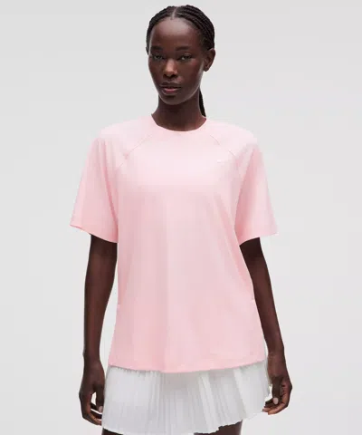 Lululemon Back-vent T-shirt In Pink
