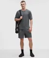 Lululemon Balancer Relaxed-fit Short 7" In Gray
