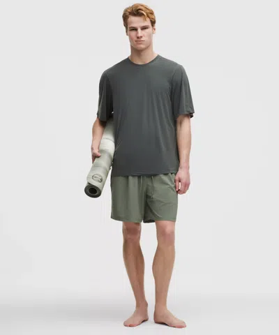 Lululemon Balancer Relaxed-fit Short 7" In Green