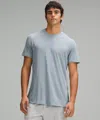 Lululemon Balancer Short-sleeve Shirt In Blue