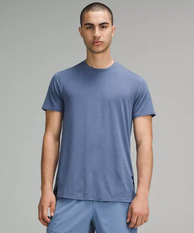 Lululemon Balancer Short-sleeve Shirt In Blue