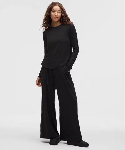 Lululemon Becalm High-rise Pleated Extra-wide Leg Pant