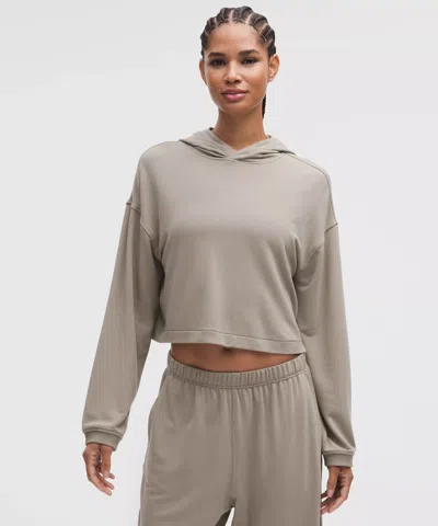 Lululemon Becalm Hoodie In Gray