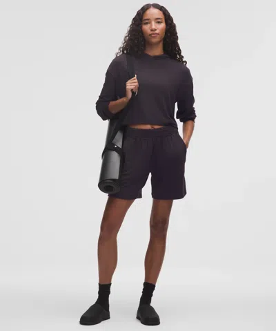 Lululemon Becalm Mid-rise Bermuda Short