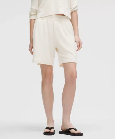 Lululemon Becalm Mid-rise Bermuda Shorts