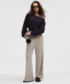 Lululemon Becalm Mid-rise Wide-leg Pant