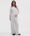 Lululemon Becalm Mid-rise Wide-leg Pant