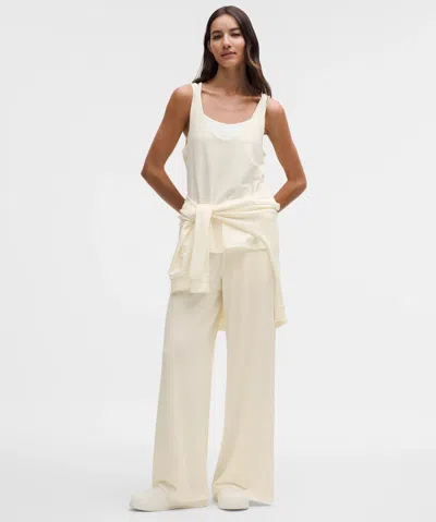Lululemon Becalm Mid-rise Wide-leg Pant