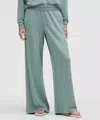 Lululemon Becalm Mid-rise Wide-leg Pants