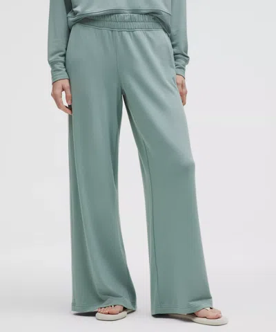 Lululemon Becalm Mid-rise Wide-leg Pants