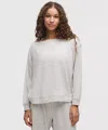 Lululemon Becalm Oversized Boatneck Long-sleeve Shirt