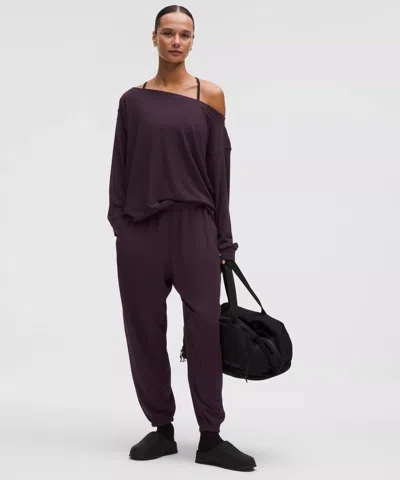 Lululemon Becalm Oversized Mid-rise Pant