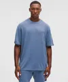 Lululemon Becalm Relaxed-fit Short-sleeve Shirt