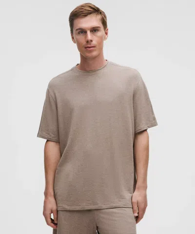 Lululemon Becalm Relaxed-fit Short-sleeve Shirt