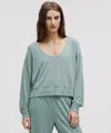 Lululemon Becalm Scoop-neck Pullover