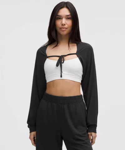 Lululemon Becalm Shrug In Black
