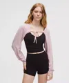 Lululemon Becalm Shrug In Black