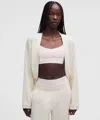 Lululemon Becalm Shrug In White