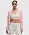 Lululemon Becalm Shrug In White