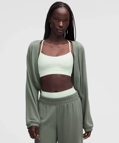 Lululemon Becalm Shrug In White