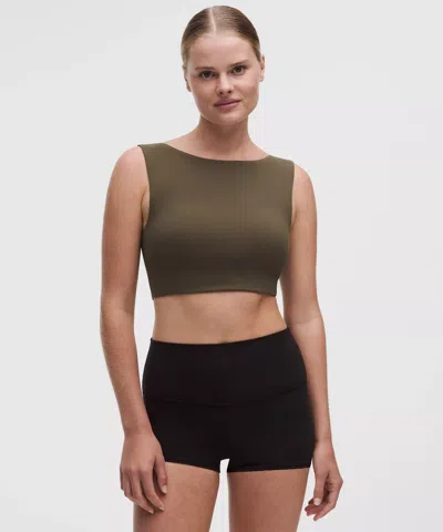 Lululemon Bend This Boat And Scoop Bra In Animal Print