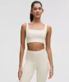 Lululemon Bend This Ribbed Scoop And Square Bra Light Support, A-c Cups