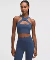 Lululemon Bend This Scoop And Cross Bra