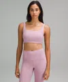Lululemon Bend This Scoop And Square Bra Light Support, A-c Cups In Purple