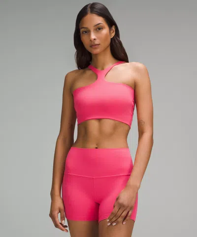Lululemon Bend This V And Racer Bra A-c Cups In Pink