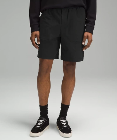 Lululemon Bowline Shorts 8" Stretch Cotton Versatwill In Black