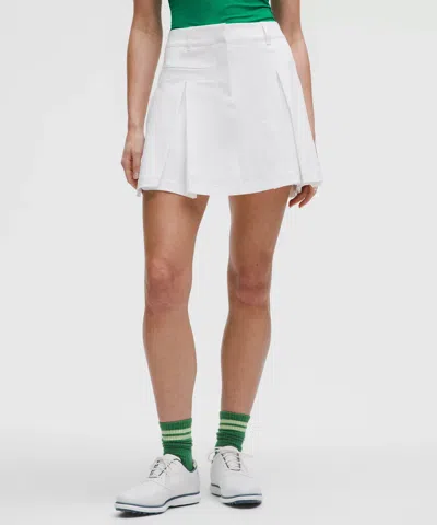 Lululemon Box-pleat High-rise Golf Skirt