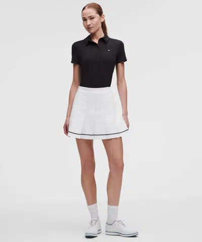 Lululemon Box-pleat High-rise A-line Golf Skirt