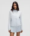 Lululemon Breathable Lightweight Training Jacket In Blue