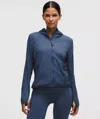 Lululemon Breathable Lightweight Training Jacket In Blue