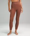 Lululemon Breezethrough High-rise Leggings 25" In Brown