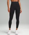 Lululemon Breezethrough High-rise Leggings 25" In Black