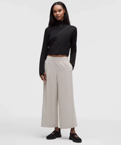 Lululemon Breezily Mid-rise Cropped Pant In Gray